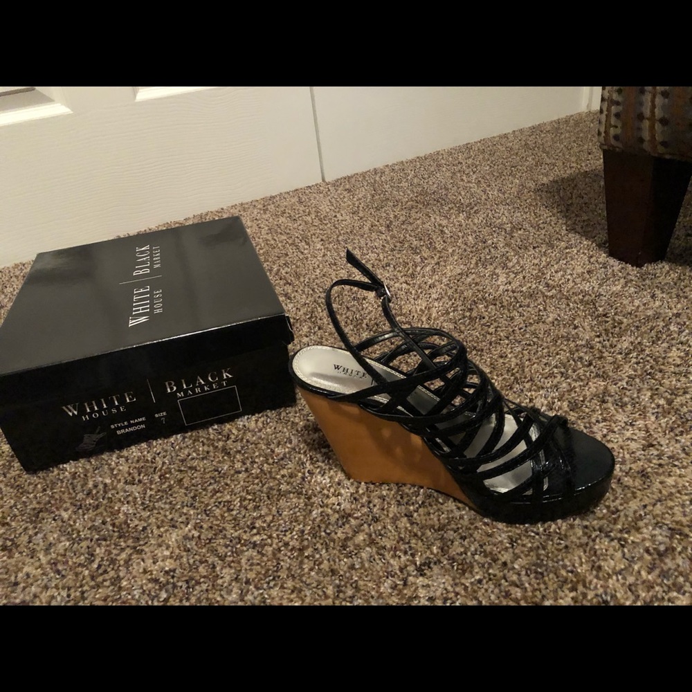 White House Wedge Sandals